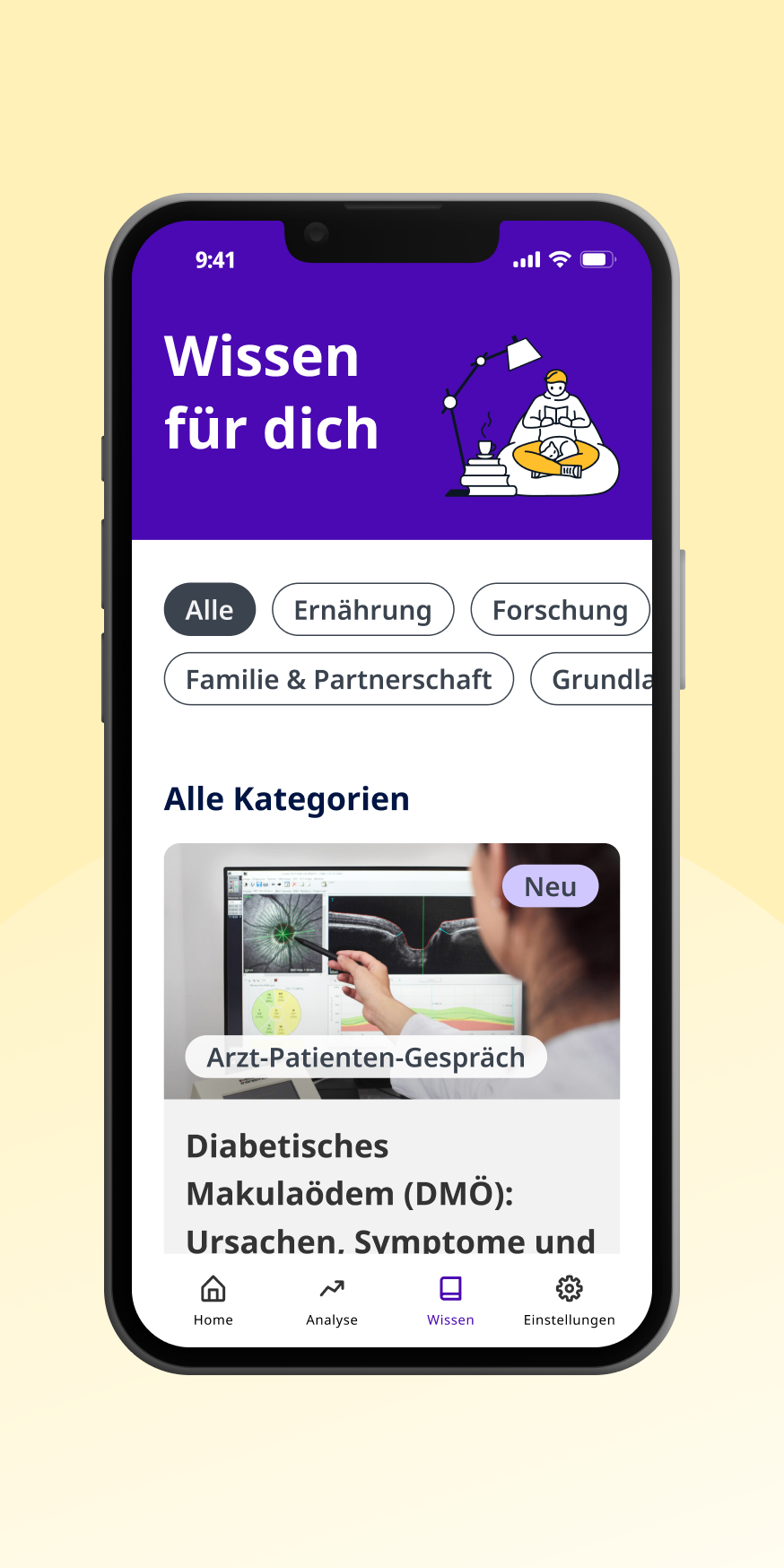 Display eines Handys